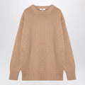 Chloé Nude cashmere and cotton oversize jumper