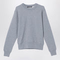 Acne Studios Grey sweatshirt with small logo patch