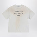 Acne Studios Logo T-shirt Relaxed fit Dusty White