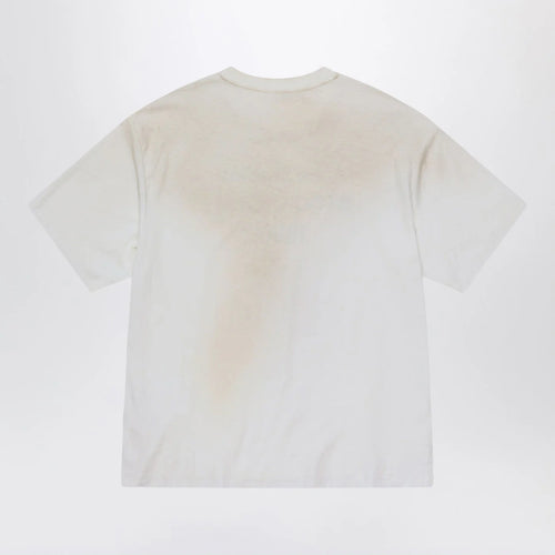 Acne Studios Logo T-shirt Relaxed fit Dusty White