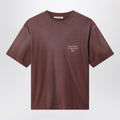 Acne Studios Logo short sleeved t-shirt Chocolate