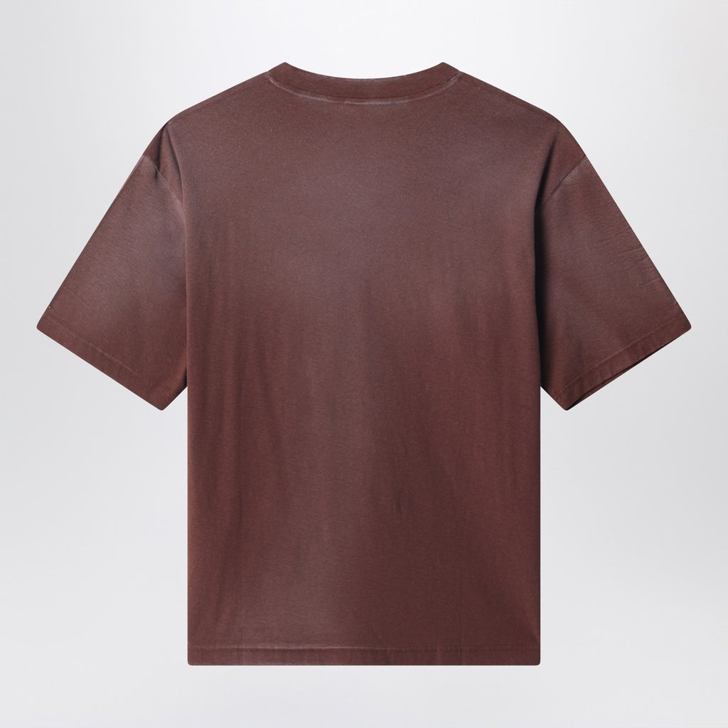 Acne Studios Logo short sleeved t-shirt Chocolate