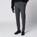 PT Torino Dieci trousers in anthracite grey wool blend
