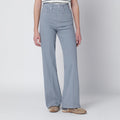 A.P.C. Blue-grey cotton trousers