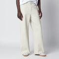 A.P.C. Wide-leg light blue bleached jeans