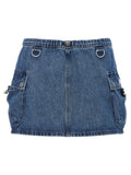 Coperni Denim Cargo Skirt