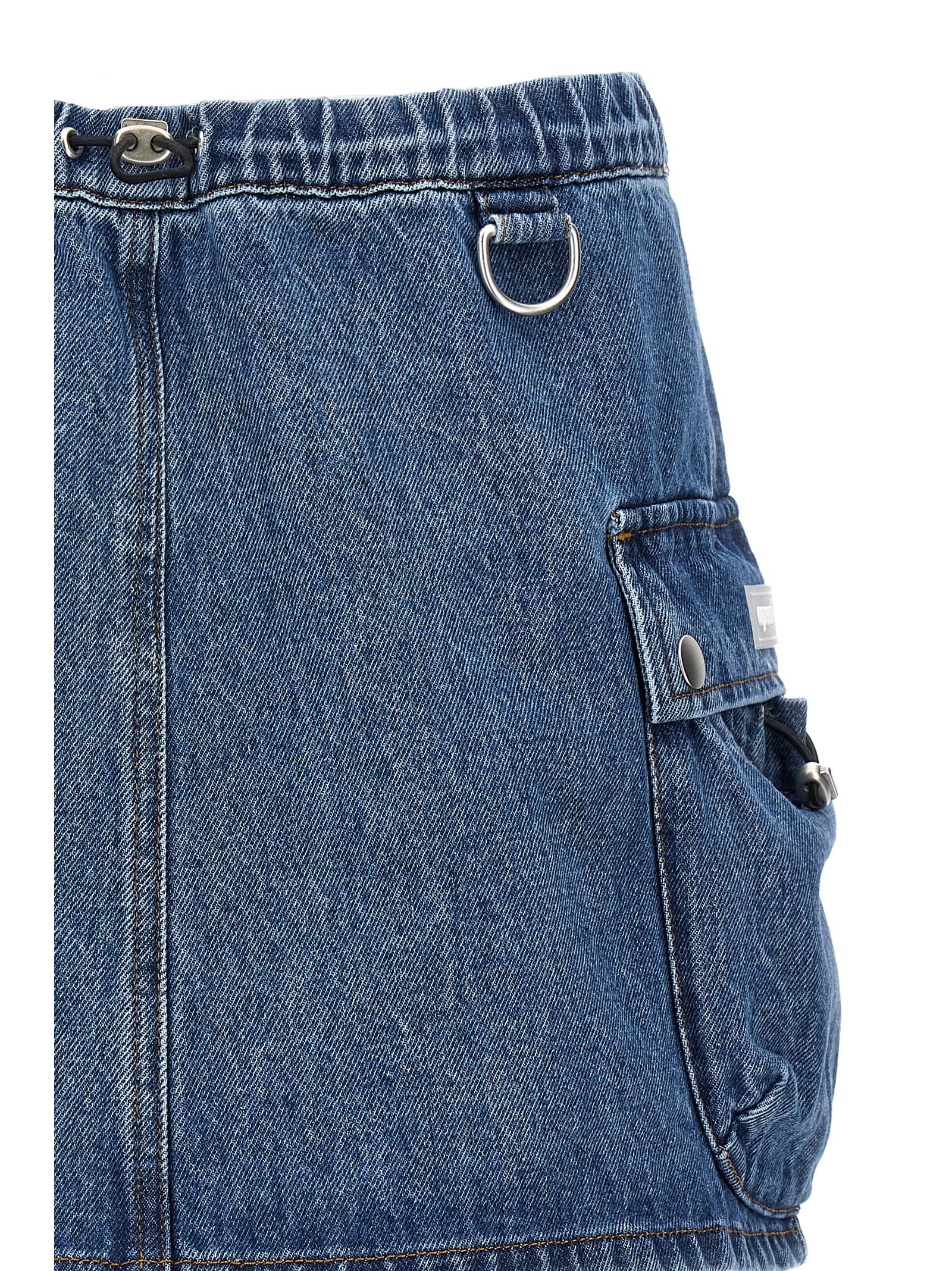 Coperni Denim Cargo Skirt