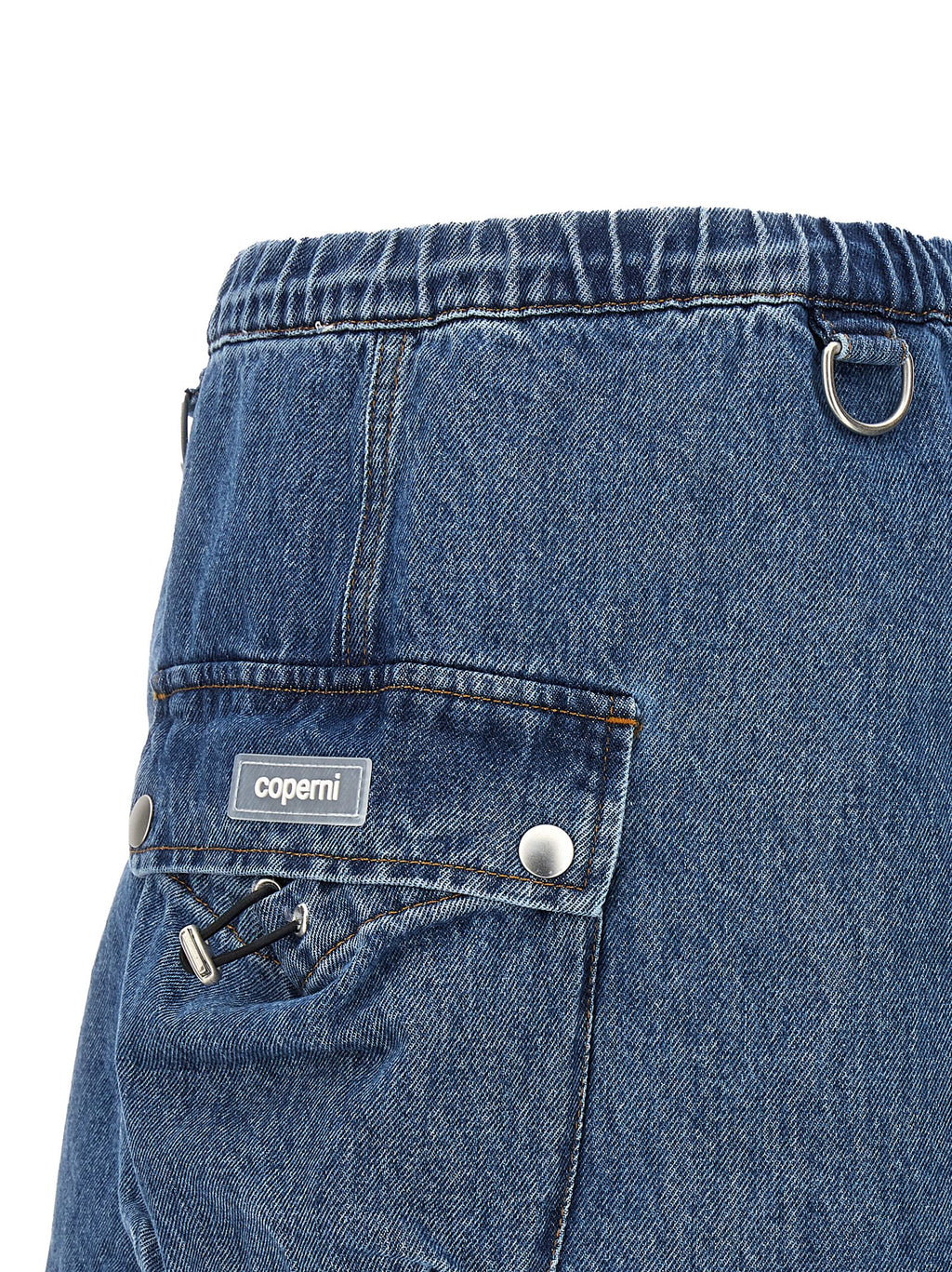 Coperni Denim Cargo Skirt