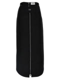 Coperni Long Zip Skirt