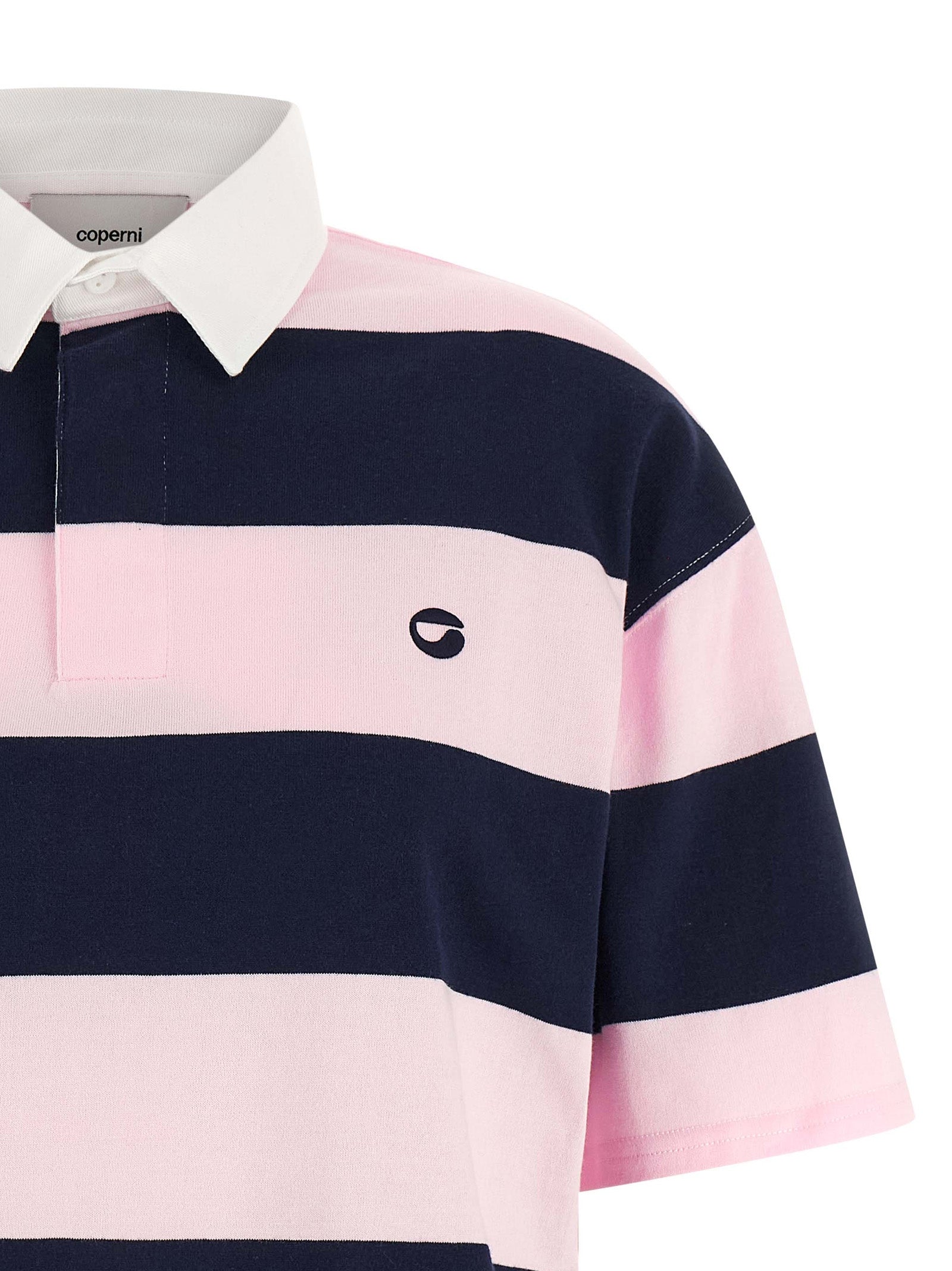 Coperni Striped Polo Shirt