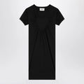 Coperni Black mini dress with heart