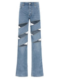 Coperni Spiral Jeans