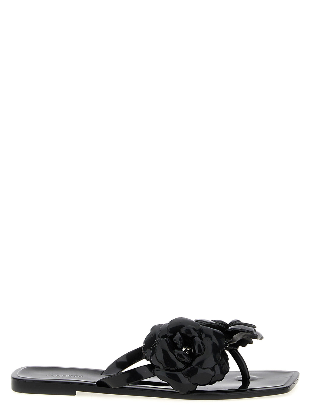 Coperni Silicone Flower Flat Sandals