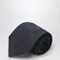 Destin Blue polka dot silk tie