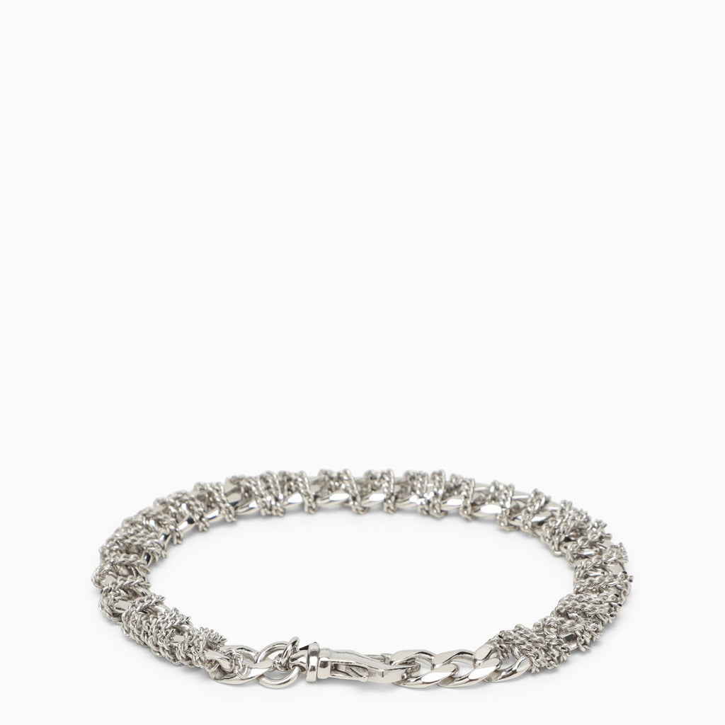 Emanuele Bicocchi Silver 925 intricate chain bracelet