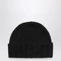 Drumohr Black cashmere beret