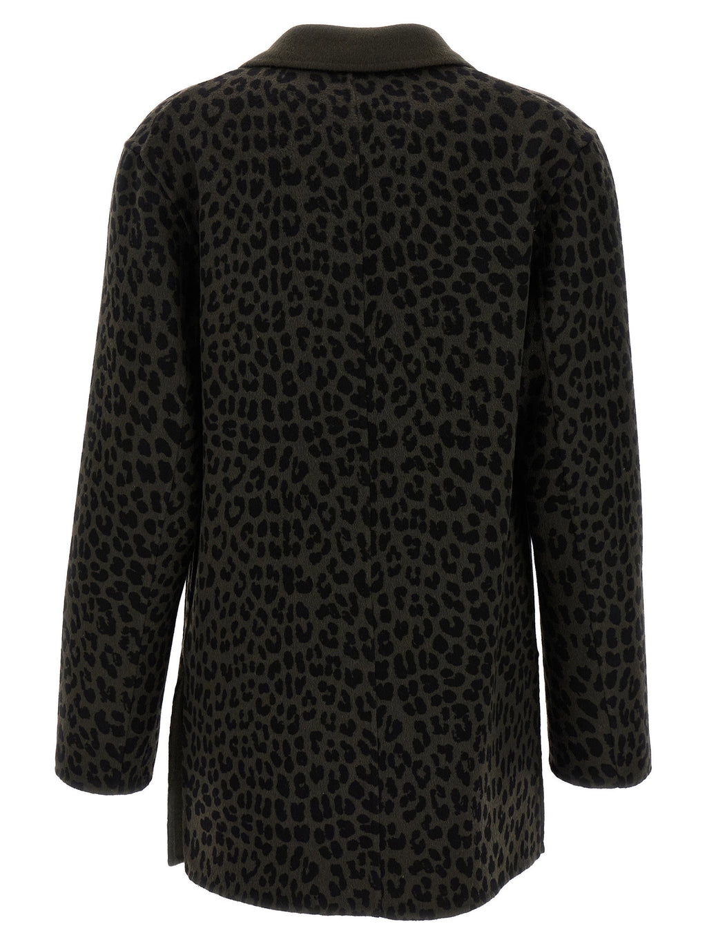 P.A.R.O.S.H. Animal Print Double-breasted Blazer