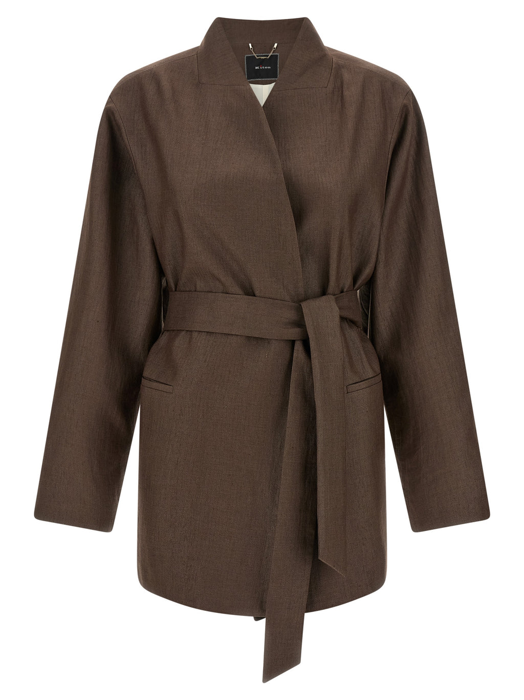 Kiton Linen Blend Blazer