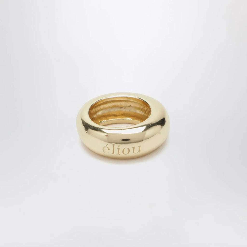 éliou Amaya gold-tone ring