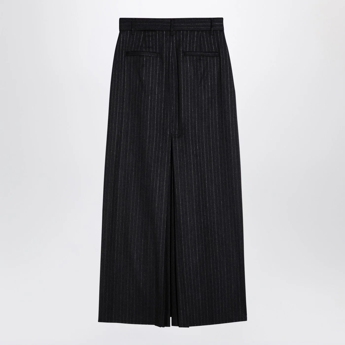 DEPARTMENT 5 Grey pinstripe wool-blend skirt