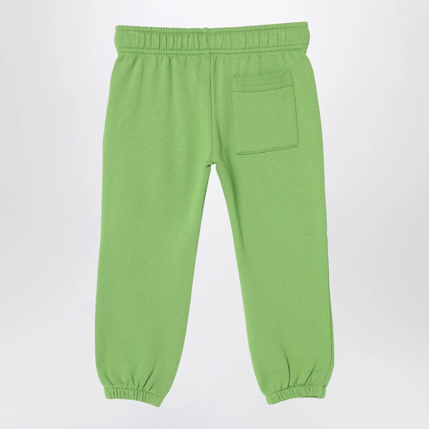 Acne Studios Green jogging trousers with small logo patch