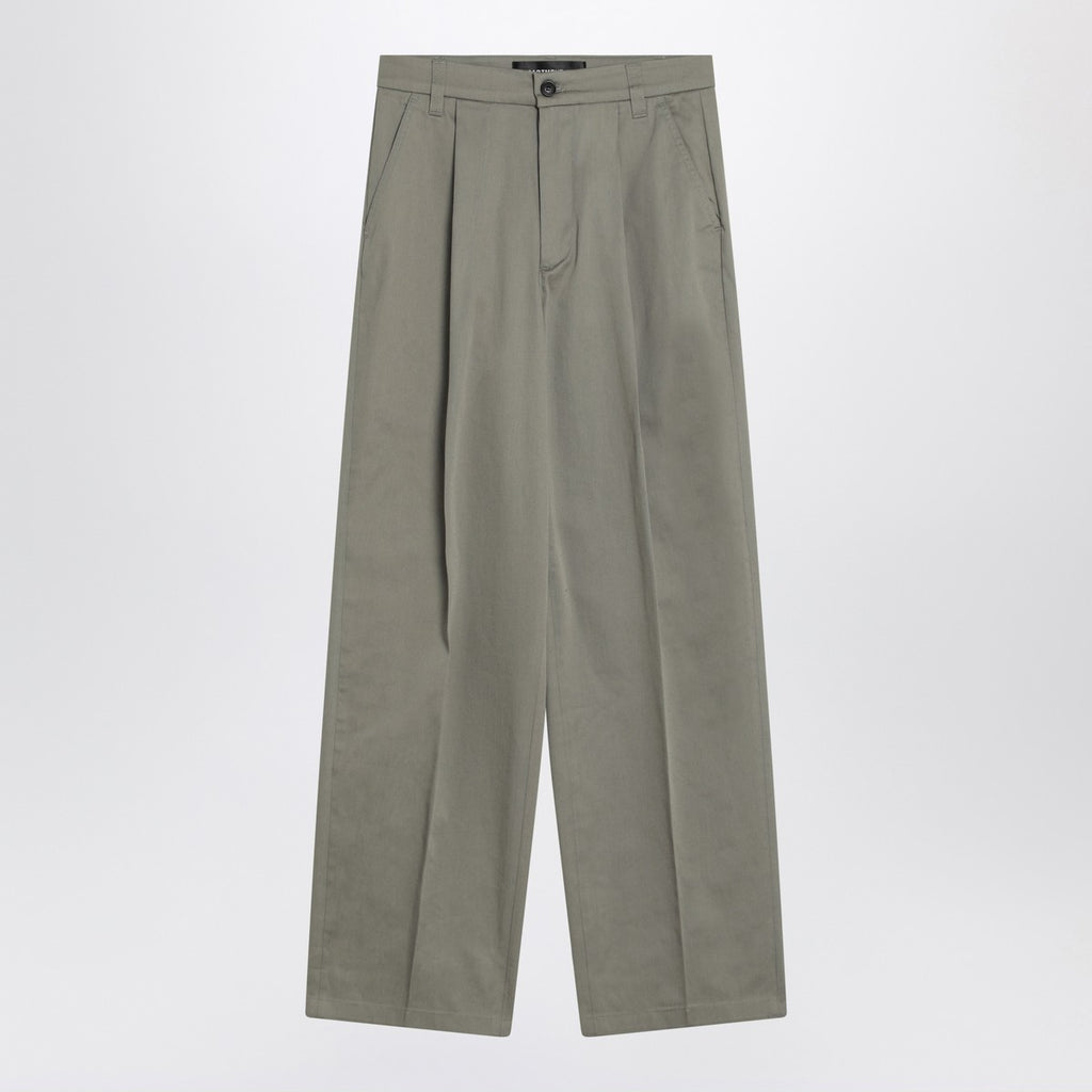 DEPARTMENT 5 Sage green cotton trousers