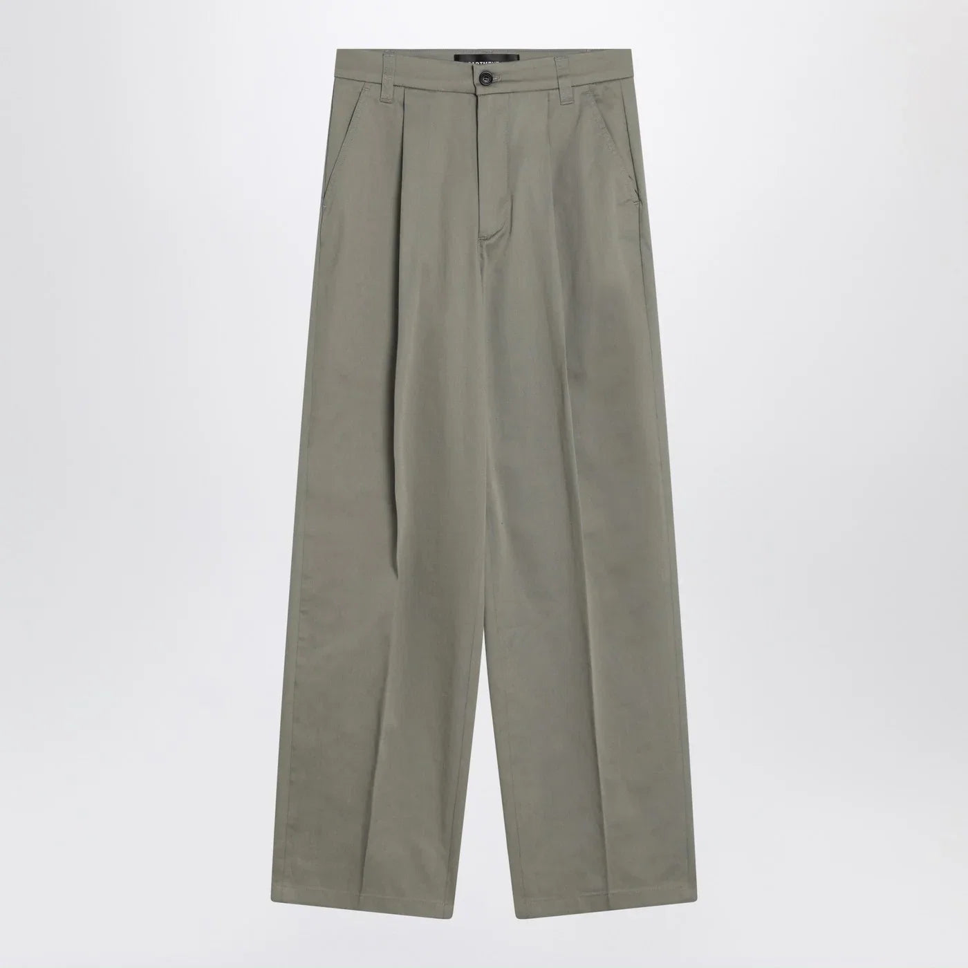 DEPARTMENT 5 Sage green cotton trousers