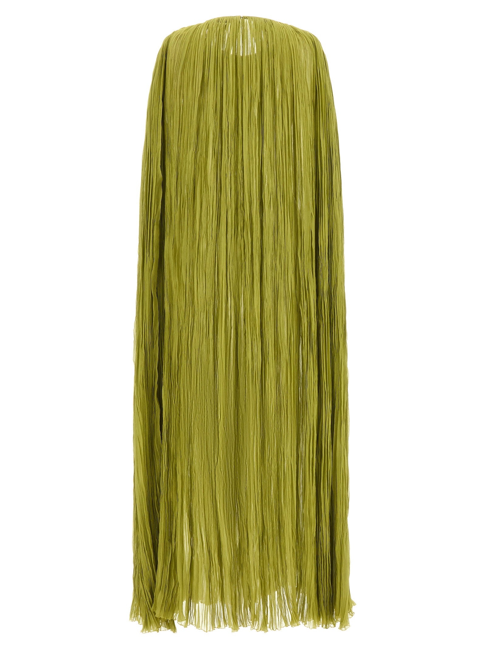 Federica Bonifaci The Pleated Dress Cape Dress