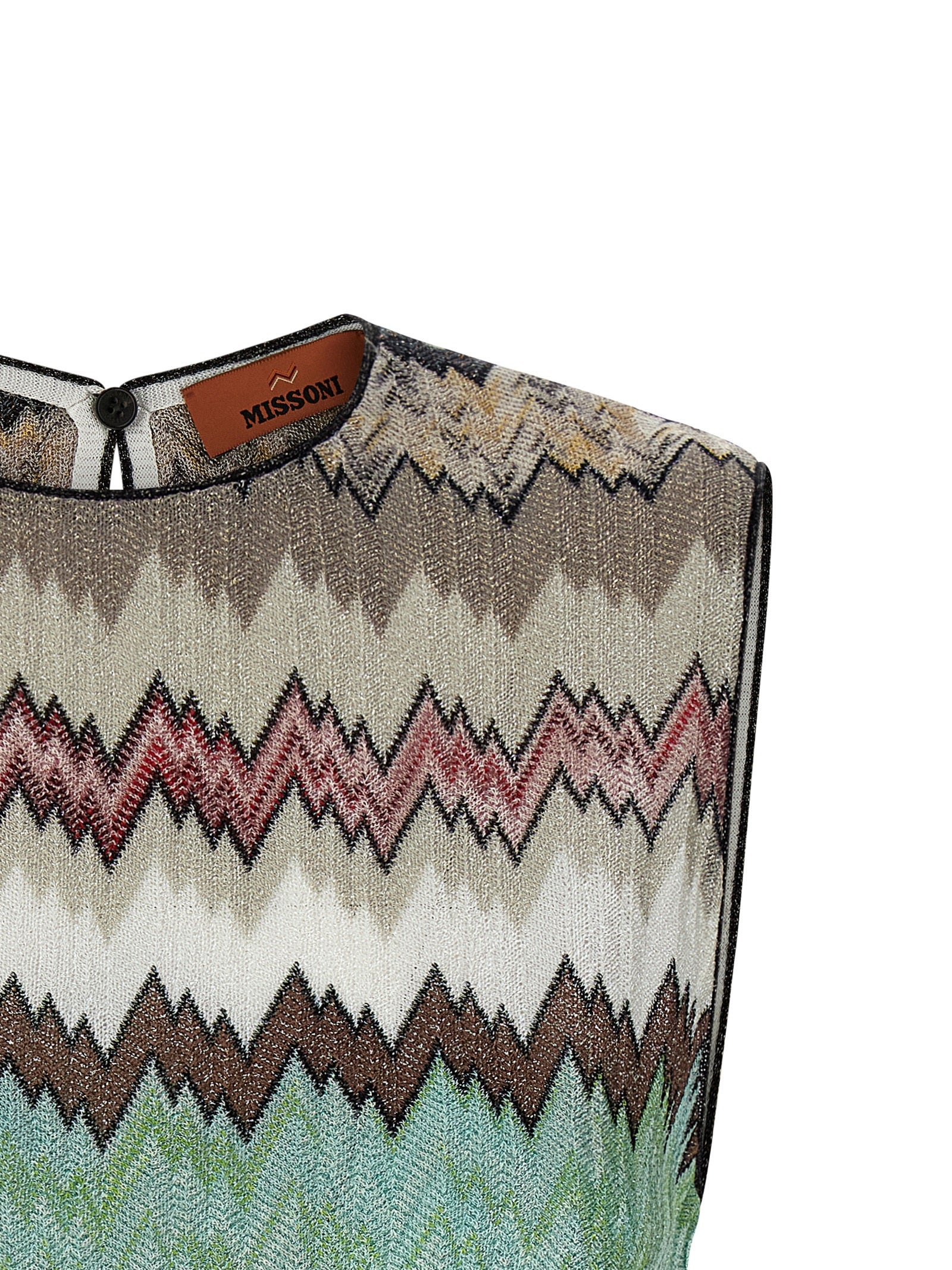 Missoni Zigzag Lamé Top