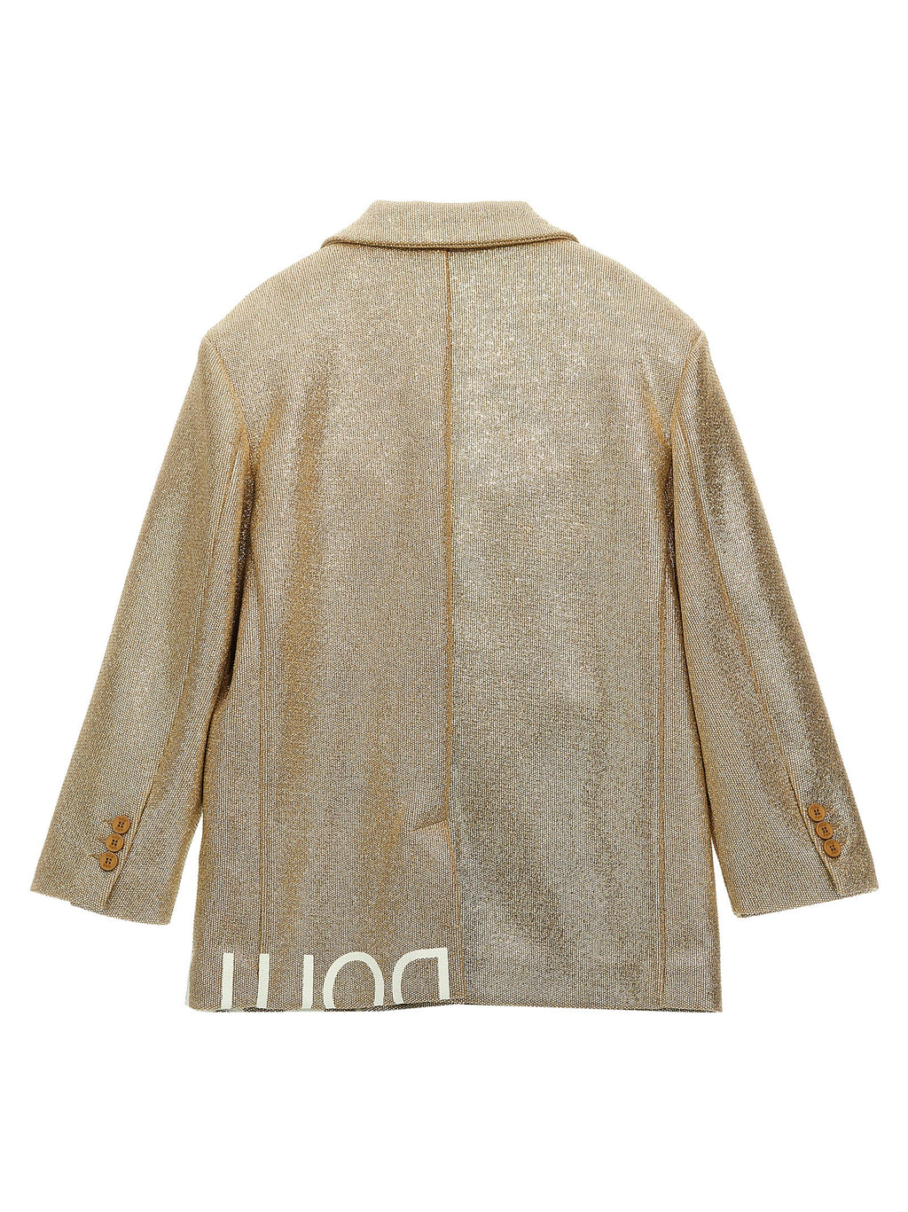 Douuod Laminated Single-breasted Blazer
