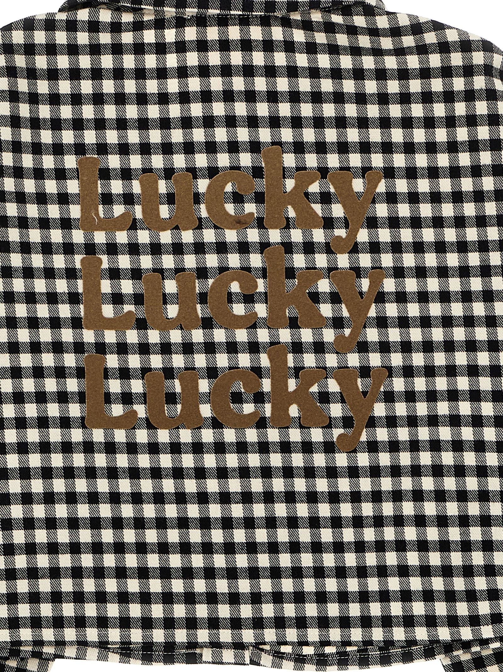 Douuod Flannel Crop Shirt
