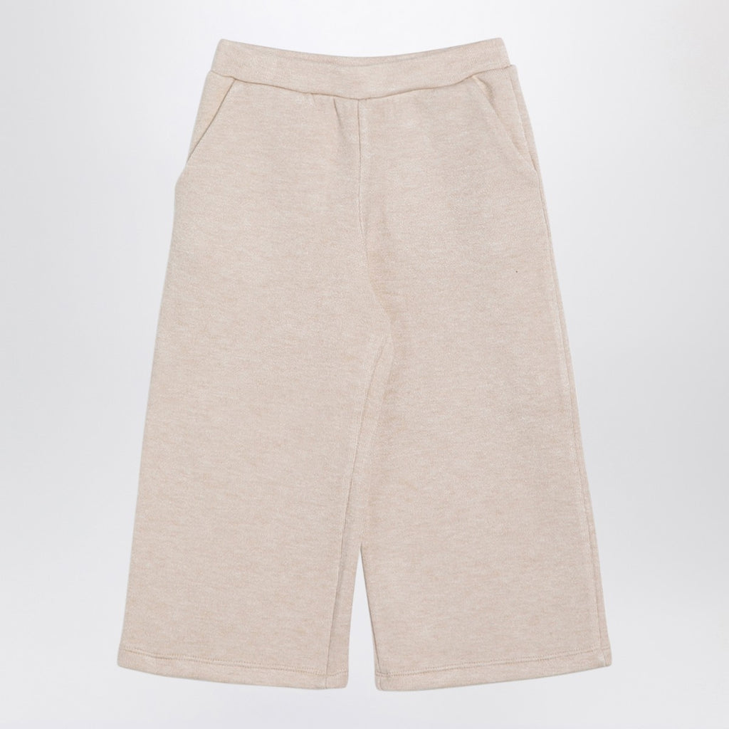 Douuod Beige viscose blend trousers