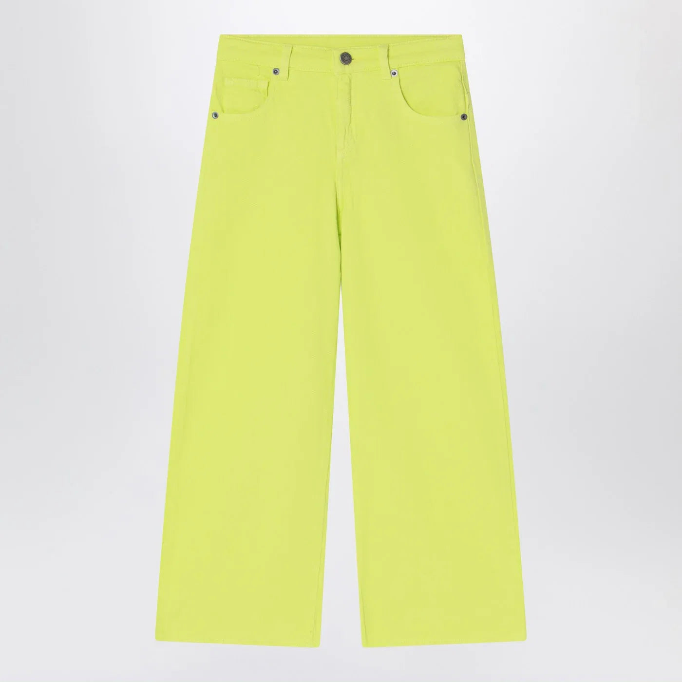 Douuod Lime yellow cotton pants