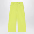 Douuod Lime yellow cotton pants