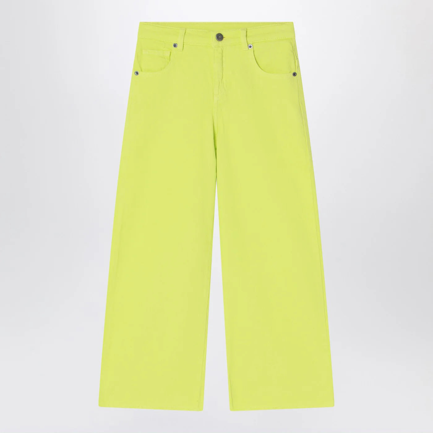 Douuod Lime yellow cotton pants