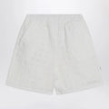 Douuod White cotton Shorts