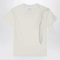Douuod Ivory t-shirt with bow