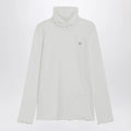 Douuod Turtleneck sweater in ivory cotton blend