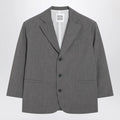 Douuod Grey single-breasted jacket