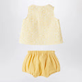 Teddy & Minou Yellow outfit with floral print