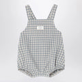 Teddy & Minou Checked overall with t-shirt