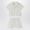 Teddy & Minou Two-piece set in milky white