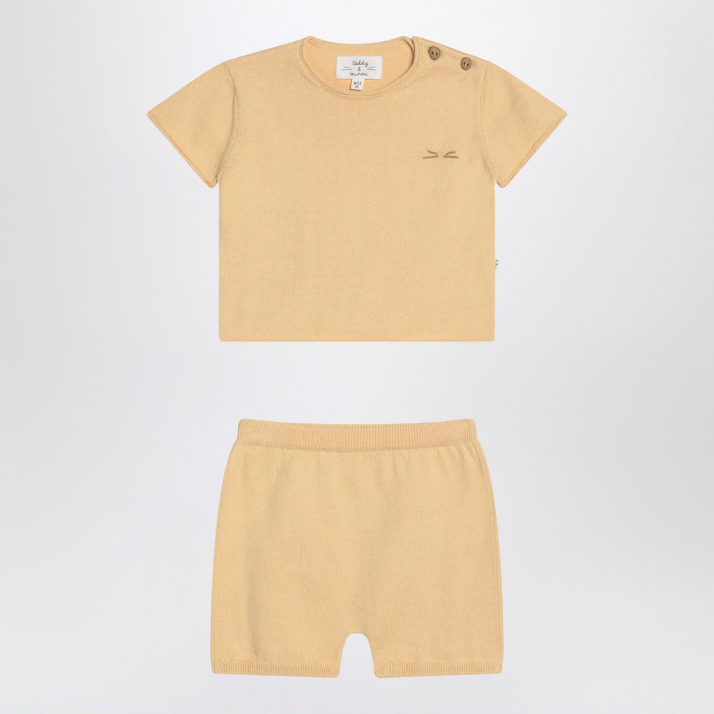 Teddy & Minou Yellow outfit in cotton