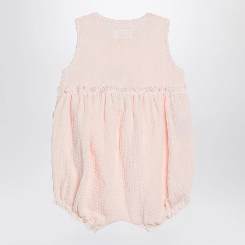 Teddy & Minou Pink cotton romper