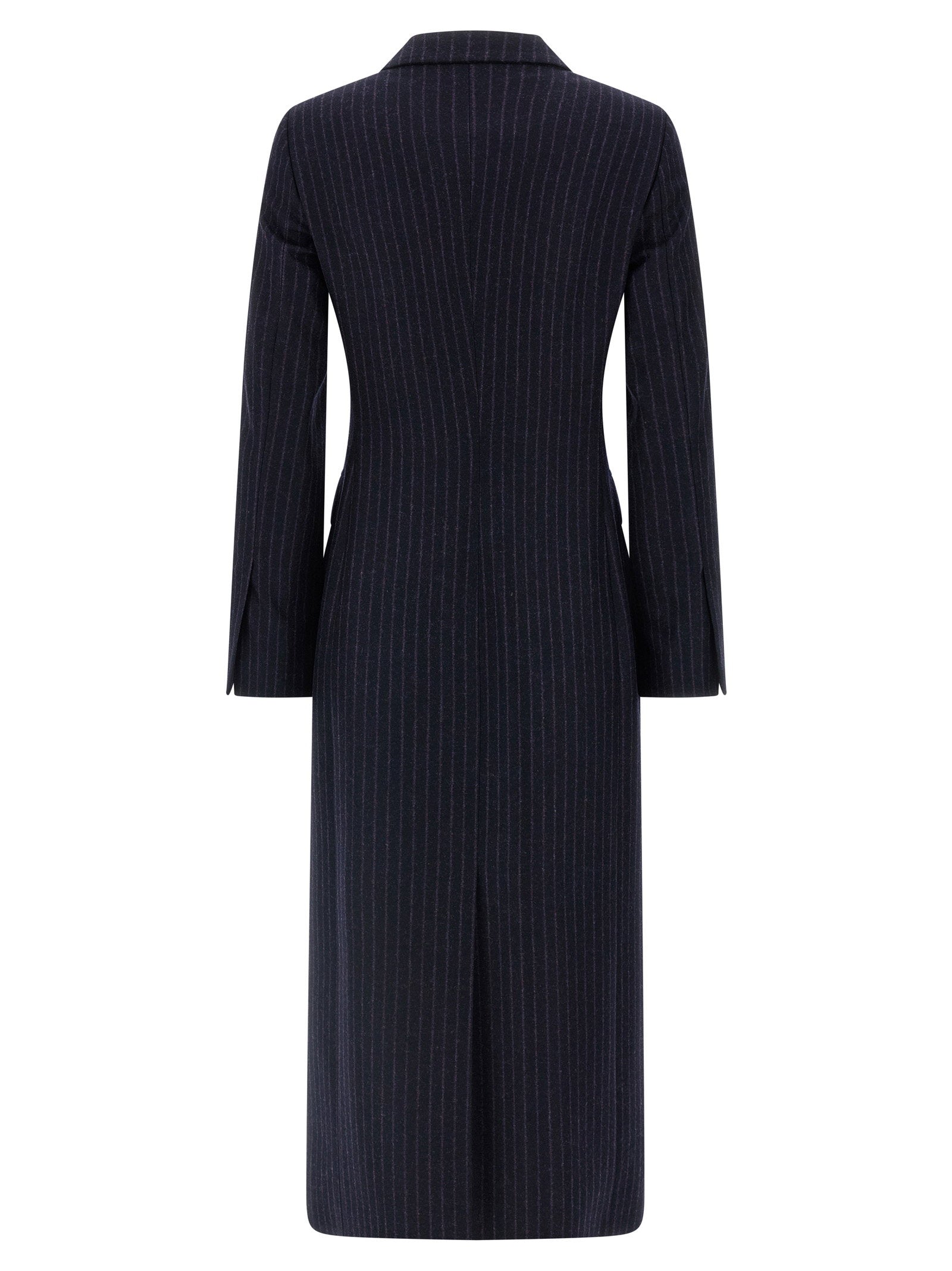 Alberto Biani Pinstripe Coat