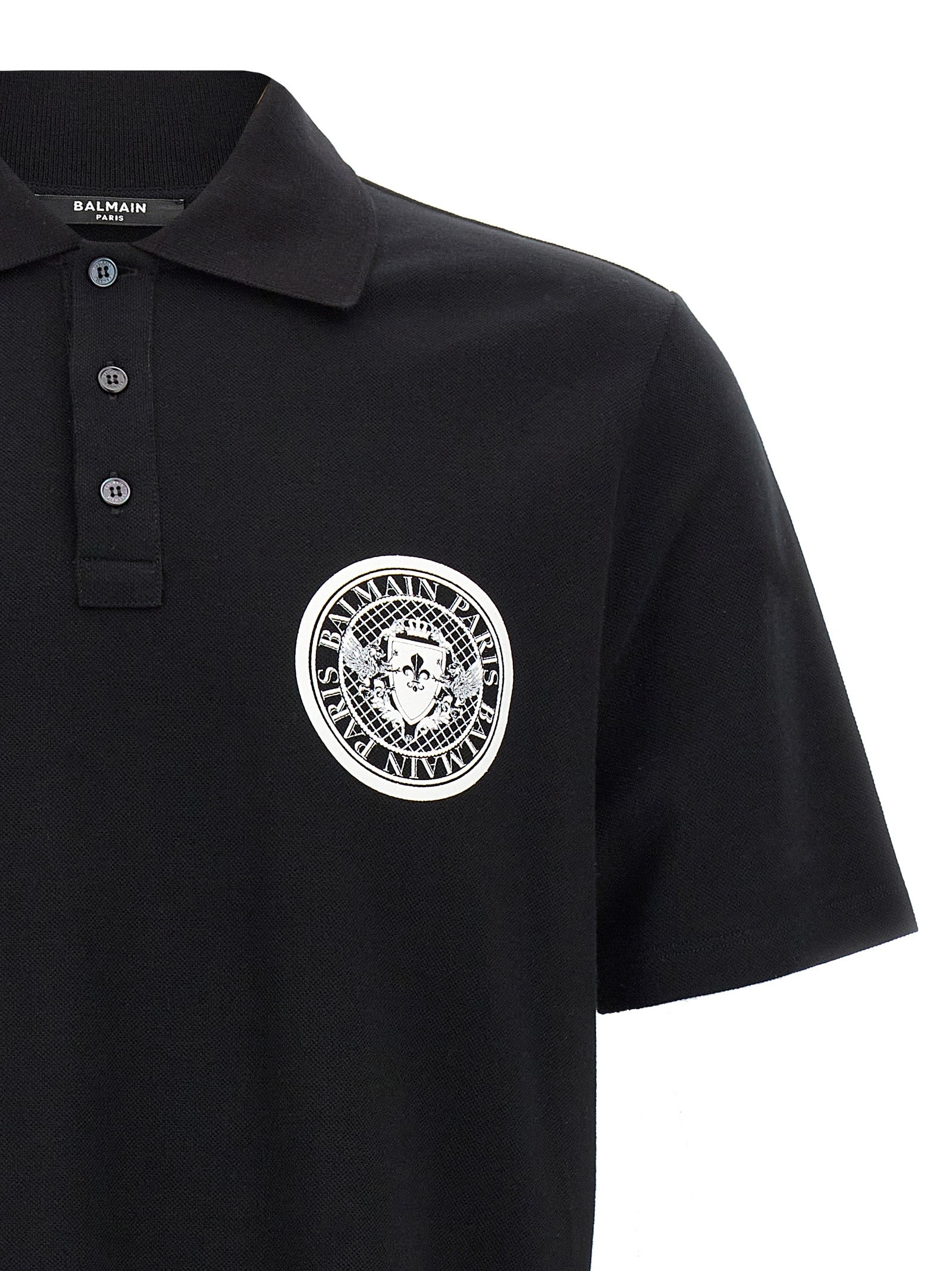 Balmain Coin Polo Shirt