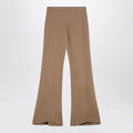 Entire Studios Cotton beige flared trousers