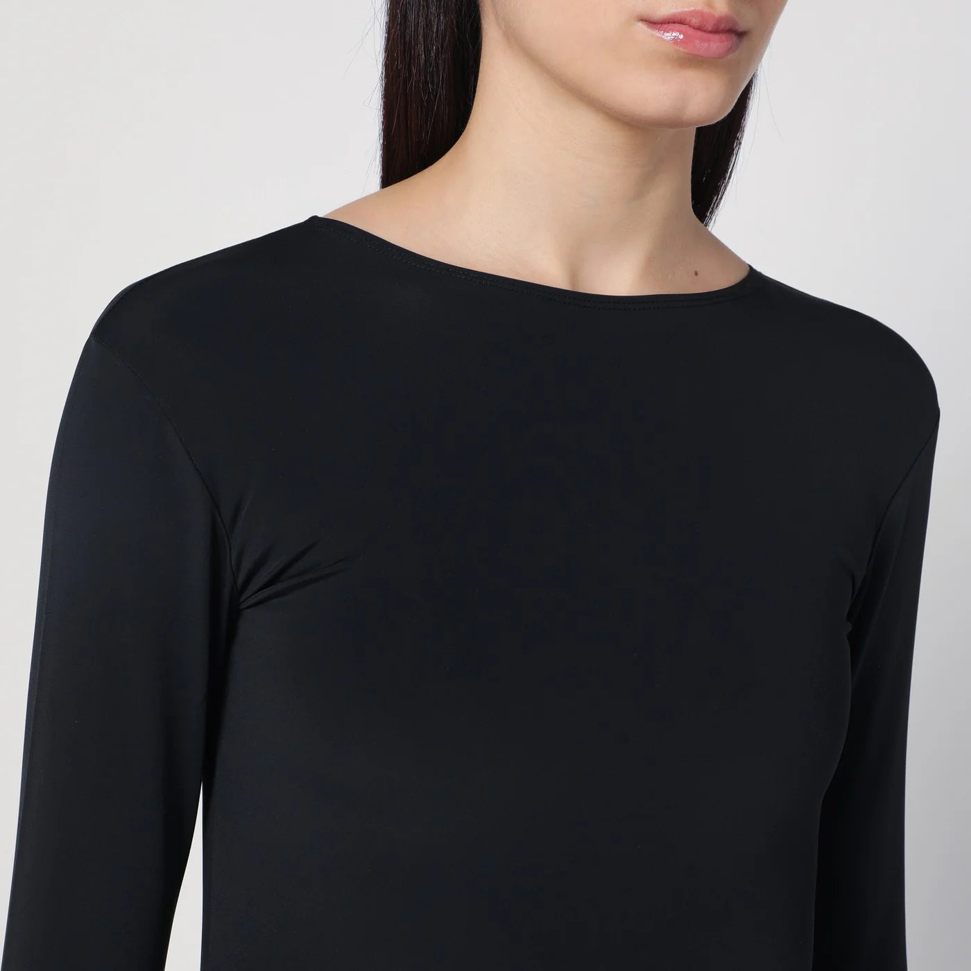 Entire Studios Mini black dress in nylon blend