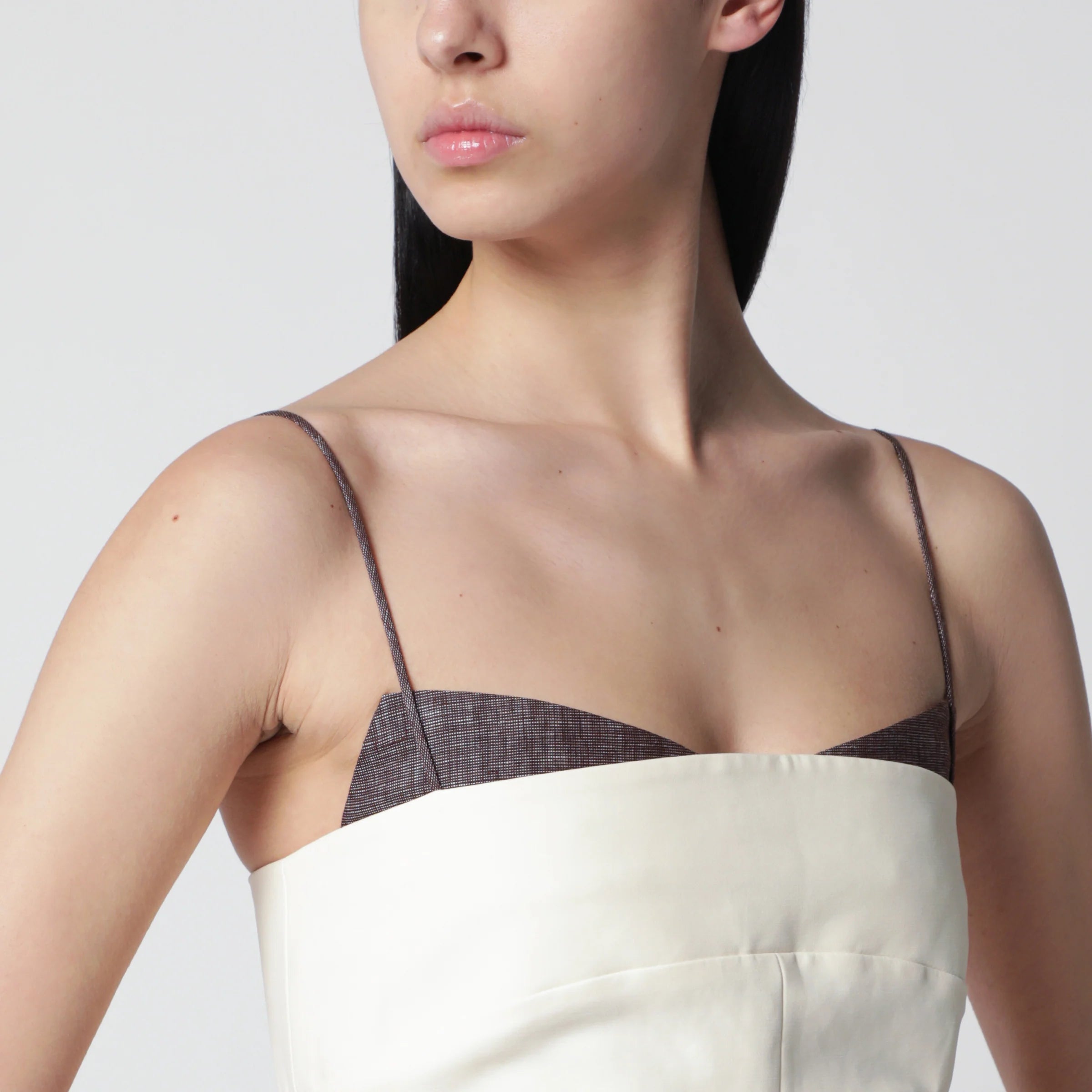 Entire Studios Cotton mini dress with straps