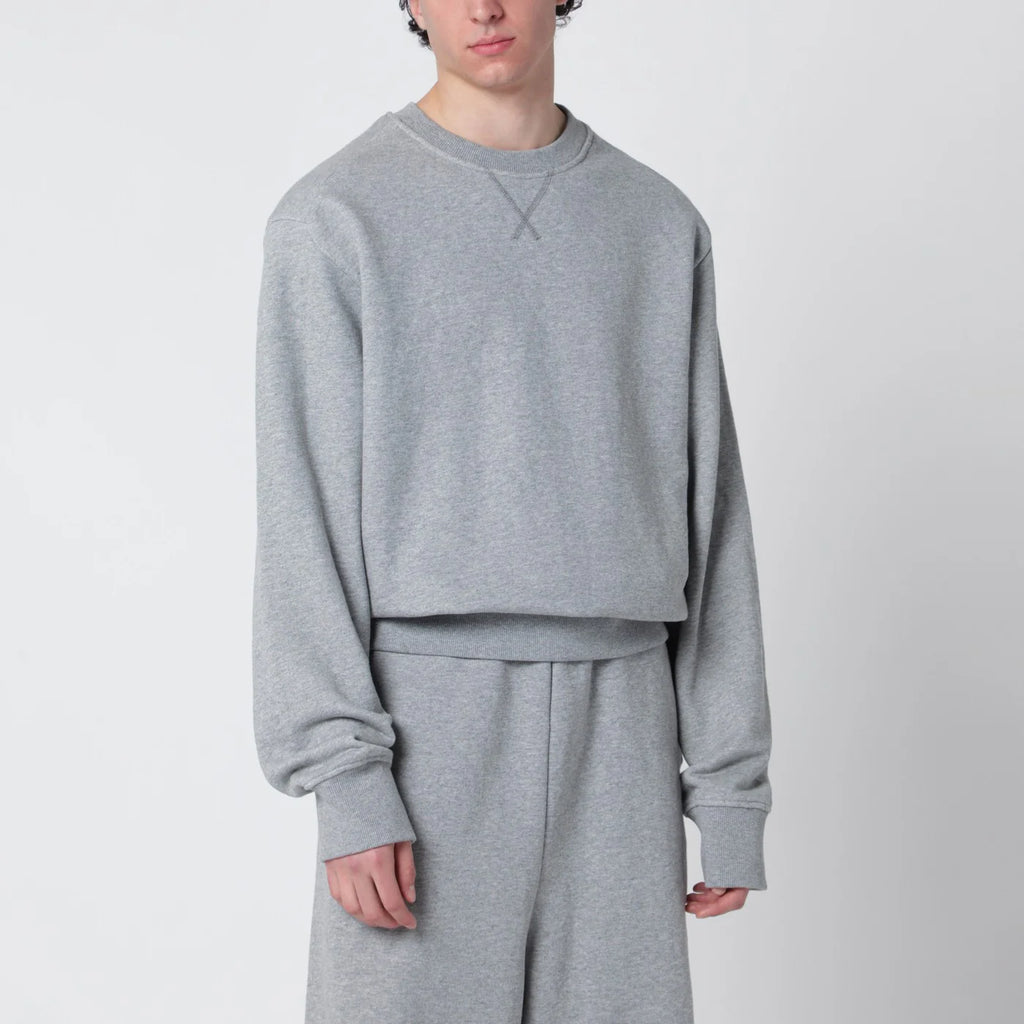 Entire Studios Grey cotton crewneck sweatshirt